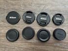 33 Mixed Lot Of Camera Lens Caps Nikon  Tamron  Minolta  Mamiya  Vivitar  Canon 