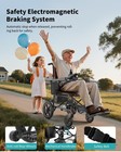 22  Extra Wide Seat Electric Wheelchairs For Adults   Seniors  Support 330 Lbs