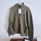 Nike Sportswear Tech Fleece Windrunner Hoodie Olive Fb7921-222 Men s Xl-tall