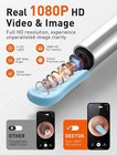 Ear Wax Removal Tool Camera  1080p Hd Otoscope Ear Cleaner With Light  Black