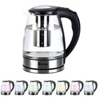 1 8l Electric High Borosilicate Glass Kettle 1200w Fast Boiling Hot Water Heater