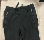 Euc Hanna Andersson Kids Jogger Sweatpants Black Lined 110  us 5  Cotton
