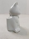 Vintage  Cat Kitten Figurine Double Cat 4  White Ceramic Porcelain Cats  1223