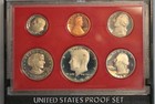 1980 Proof Set Cn-clad Susan B Anthony Kennedy-  ogp  6 Coins