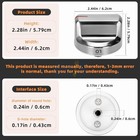 5pc Range Knob For Samsung Nx58r6631ss Nx58m6630ss aa-00 Nx58m6650ws Nx58r6631st