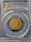 T 1836 Pcgs Xf40  5 Gold Classic Head 