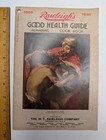 1940 Rawleigh s Good Health Guide Almanac Cook Book Waterloo Ia Advertising Vtg