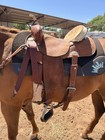 Double J Saddlery  Barrel Saddle 14 5 Inch Used