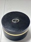 Tabu Dusting Powder dana 4 Oz With Puff Vintage Body Fragrance Black D Logo Used