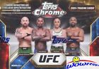  6  2024 Topps Chrome Ufc Exclusive Factory Sealed Blaster Box-sepia Refractors 