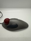 Logitech T-bc21 Usb Wired Optical Trackman Marble Mouse Trackball Tested Working