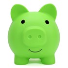 Piggy Bank  Coin Bank For Boys And Girls  Children s Plastic Medium  Green