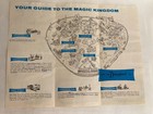 1960 Welcome To Disneyland Guest Guide Brochure Map Disney Lands Vintage