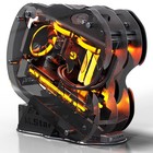 Upgraded Pc Case Heavy Duty Open-frame Mid-tower Micro-atx mini-itx Gaming  T   