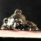 Michael Aram Baby Picture Frame  2  X 3   Bear  Silverplate   Enamel  4 3 8 w