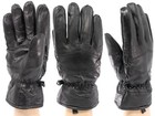 Men s Genuine Leather Winter Gloves  Black  Soft Insulate Lining  Warm   Stylish