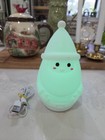 Christmas Snowman Touch Color Changing Led Night Light Soft Silicone Rechargeabl
