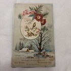 Lot Of 4 Antique Advertising Cards Ephemera Evansville  Indiana
