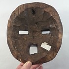 Hand Carved Wooden African Ghana Tribal Mask Wall Folk Art - 7 5   