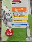 9 Vacuum Bags - Bissell Style 5  32028 Fits Powerclean Models 35401 3540b Series