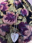 Vin Waterford Crystal Heart Pendant  925 Chain