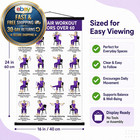 Tai Chi Chair Workout Chart For Seniors - Chair Tai Chi Exercise Poster For Begi