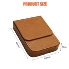 Leather 6slots Hard Fountain Pen Case Storage Box Organizer   Removable Pen Tray