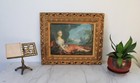 Vintage Miniature Brass Piano Stand Album Holder For Photos