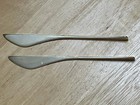 2 International Sterling Silver Vision Butter Knives