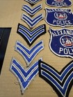 Vintage Alexandria Va Virginia Police Shoulder Patch Chevron Lot Of 15