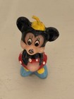 Vintage Minnie Mouse Wax Candle Figure 1980s Pie-eyed Disney Collectible Unused