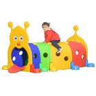 Qaba Caterpillar Tunnel For Kids  Outdoor Indoor Climb And Crawl Through  Play E
