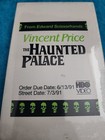 Vincent Price The Haunted Palace Promo Vhs Hbo Video Horror