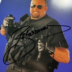 Wwe Big Boss Man P-507 Signed 8x10 Original Promo Photo Rare From 1999