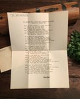 Odd Wwii Teacher Letter From School Board Guilt Trip In Verse 1946 Vintage W Va