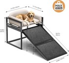 Pet Stairs Ramp Doggie Stairs With Seat extra Wide Seat Mate Chair Ramps Puppy
