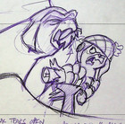 Valiant 2005 Early Disney Production Hand-drawn Storyboard Art - Colin White  wc