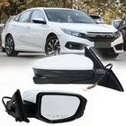 Ho1327107 Side Mirror For Honda Civic 2016-2021 White Right passenger W  Camera