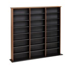 Multimedia Storage Shelf Cd Dvd Wall Width Audio Media Towers Organizer Home New