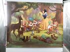 1963 Walt Disney Snow White Seven Dwarfs Vintage Movie Poster Good Friends All