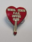 Washington State Foe Zipper Club Lapel Pin Fraternal Order Of Eagles