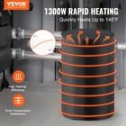 Vevor 55 Gal Metal Drum Heater 1300w 0-145    Adjustable W  Independent Thermostat