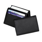 Genuine Leather Slim Wallet Secure Rfid Blocking Money Credit Card Holder Wallet
