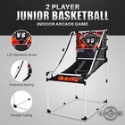 Lancaster 2 Player Junior Arcade Basketball Dual Hoop Shooting Game  open Box 