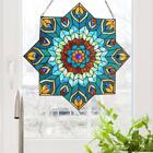 River Of Goods Stained Glass Window Panel Multicolor 24  H Handcrafted 265pc