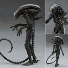 Aliens Warrior Alien Vs Predator Avp Black 7  Action Figure 1 12 Series 7