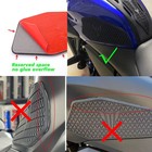For Yamaha Mt07 2025 2026 Anti-slip 3d Rubber Fuel Tank Protector Cover Knee Pad