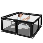 Safety Baby Playpen With Soft Breathable Mesh portable Playard christmas Gift