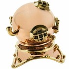 Vintage Diving Helmet Us Navy Boston Deep Sea Scuba Marine Divers Gift