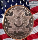  911 20th Anniversary  1 Oz  999 Copper Round 